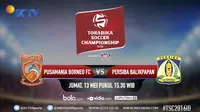 Pembaca Bola.com dapat menyaksikan Pusamania Borneo FC vs Persiba Balikpapan melalui artikel ini, Jumat (13/5/2016), mulai pukul 15:30 WIB.