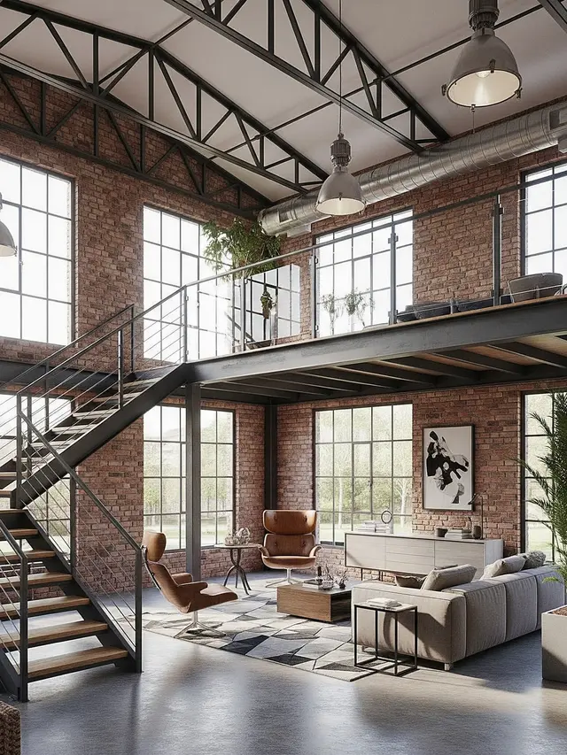 Model Rumah Mezzanine dengan Rangka Baja Ringan (Gemini AI)