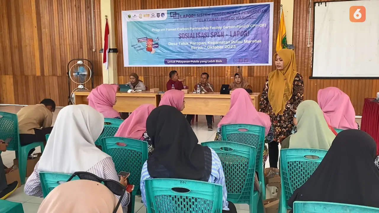 Sosialisasi SP4N-Lapor di Maratua