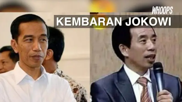 WHOOPS: 'Kembaran' Jokowi Kembali Hebohkan Netizen