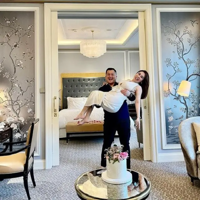 [Fimela] Femmy Permatasari dan Alfons Martinus Purnomo