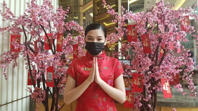 Imlek di Mal Taman Anggrek