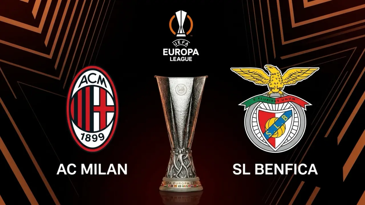 Ilustrasi AC Milan Vs Benfica, Liga Europa