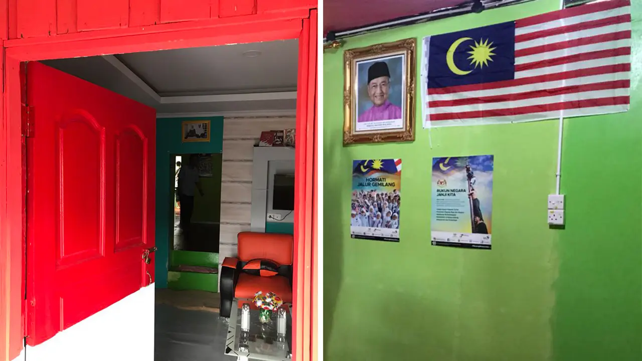 Rumah Perbatasan Indonesia-Malaysia (Rumah Patok 3)