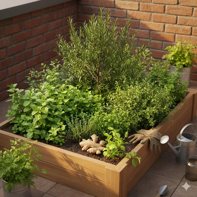 Kebun Herbal Mini (Gemini AI)