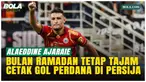 Alaeddine Ajaraie mencetak gol saat Persija menang 2-1 atas PSM di Jakarta International Stadium (JIS), Jumat (20/2/2026). Ia menyebut Ramadan tidak mengganggu performanya dan justru menjadi motivasi tambahan. Ajaraie juga menegaskan setiap laga bagi...
