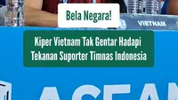 Kiper Vietnam, Patrik Le Giang siap menghadapi laga penuh tekanan melawan Timnas Indonesia di Pakansari