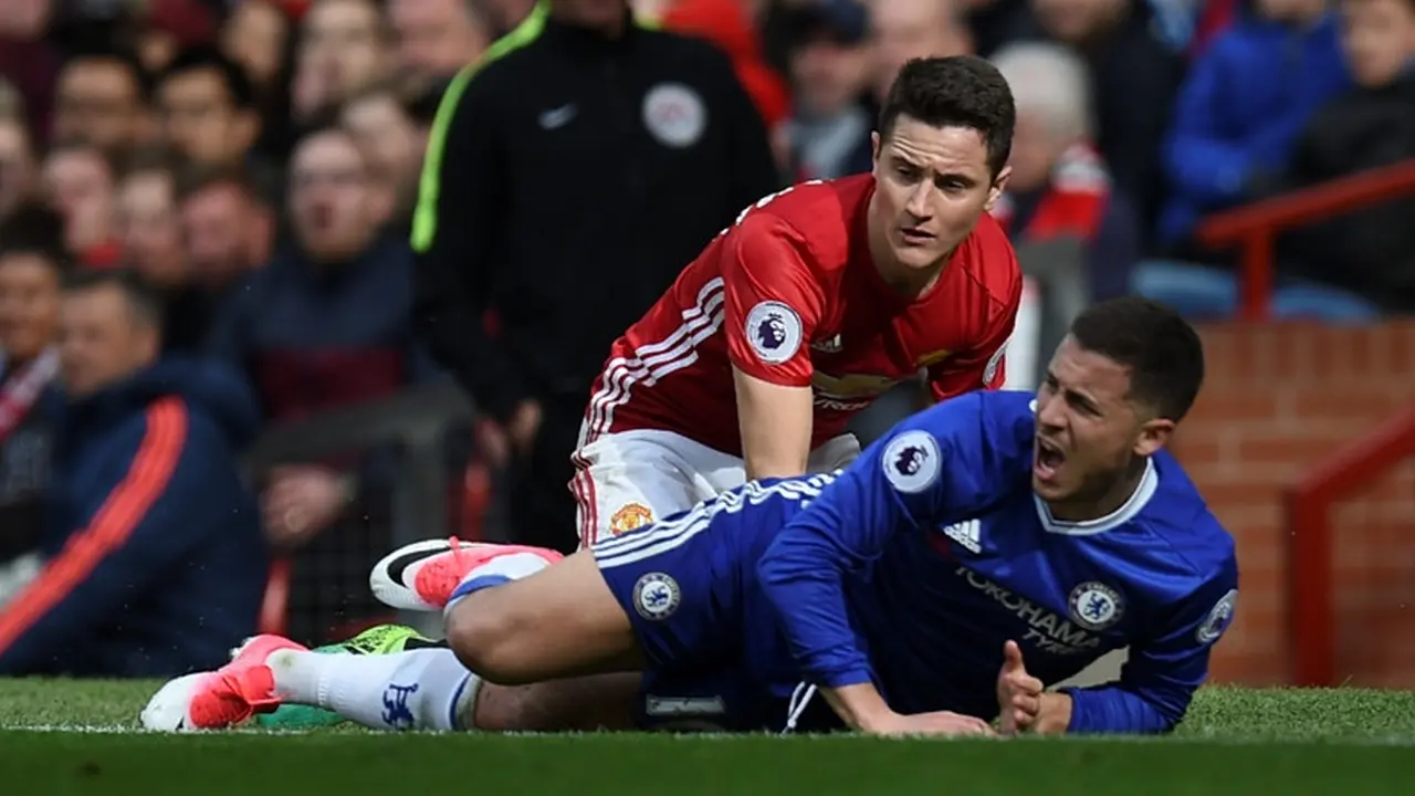 Ander Herrera dan Eden Hazard