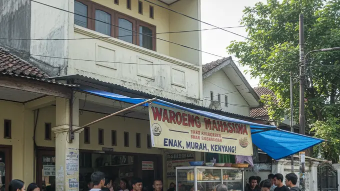 Warung Jajanan untuk Rumah Dekat Kampus yang Diminati Mahasiswa