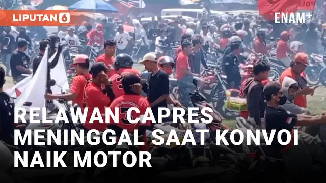 Innalillahi, Relawan Capres di Klaten Meninggal Saat Konvoi Naik Motor ke Kampanye Akbar