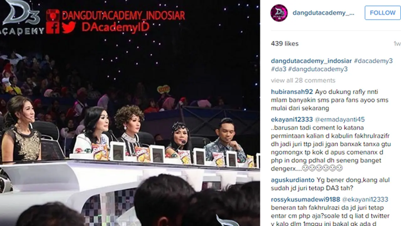 Babak 20 Besar Dangdut. Academy 3