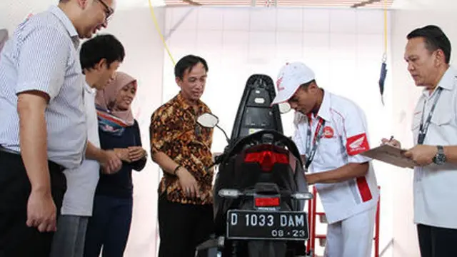 Final Honda Technical Skill Contest ke 25 di Bandung.