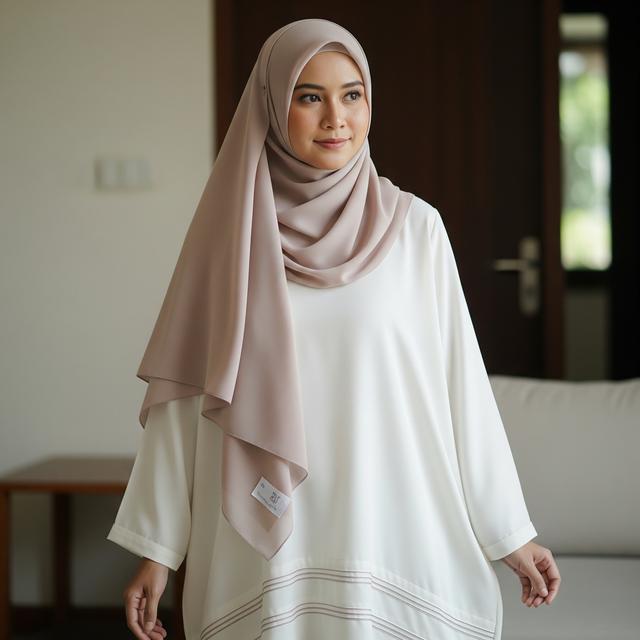 6. Baju Kurung Layered