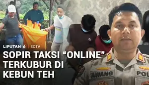 Sopir Taksi Online Terkubur di Kebun Teh