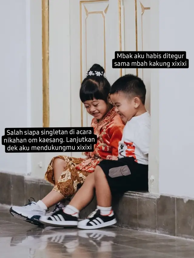 Meme Panembahan Al Nahyan dan Sedah Mirah Nasution. (Foto: Dok. Twitter @ristifebrf)