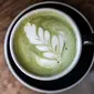 Ilustrasi Green Tea Latte