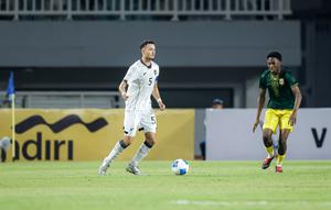 Gelandang Timnas Indonesia U-22, Ivar Jenner. (Bola.com/Bagaskara Lazuardi)