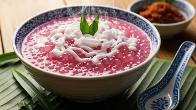 Ilustrasi Bubur Mutiara.