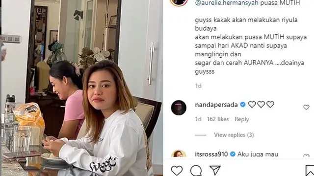 Biar Manglingi, Ini 5 Potret Aurel Hermansyah Jalani Puasa Mutih Jelang Pernikahan