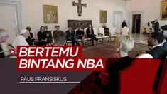 Berita video Paus Fransiskus mengundang beberapa bintang NBA. Apa yang mereka bahas?