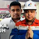 BBM Subsidi Langka di Medan, Antrean di SPBU Penuh Sesak