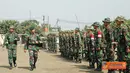 Pangdam III Siliwangi membuka uji siap tempur tingkat Kompi Yonzipur-3/YW di Mako Yonzipur-3/YW. 