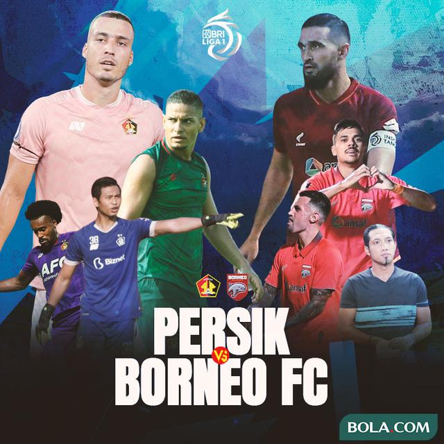 Liga 1 - Duel Antarlini - Persik Kediri VS Borneo FC