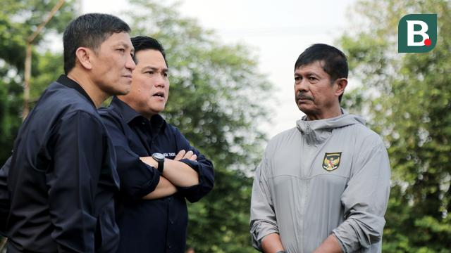 Foto: Ketua PSSI Pantau Langsung Seleksi Pemain Timnas Indonesia U-17 di Markas Persija