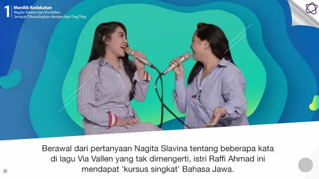 [Bintang] Nagita Slavina-Via Vallen