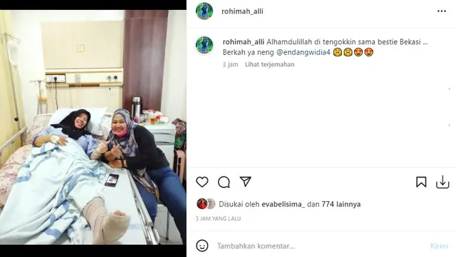 Rohimah, mantan istri Kiwil (Foto: Instagram/@rohimah_alli)