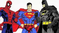 Siapakah dari Batman, Spider-Man, dan Superman yang paling kuat, dan apa saja masing-masing kelebihannya?