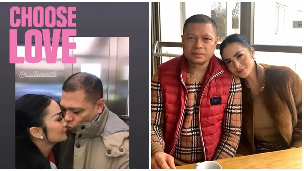 Potret Krisdayanti dan Raul Lemos Saat Liburan di Jerman, Romantis