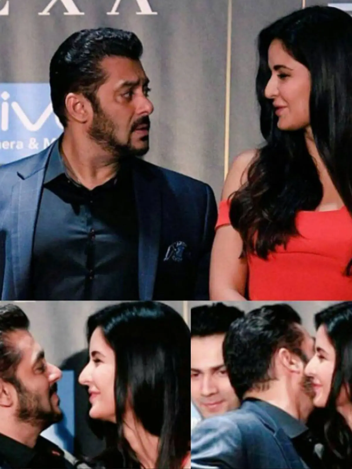 Salman Khan dan Katrina Kaif di acara konfrensi pers IIFA 2017. (Instagram Salman Khan)