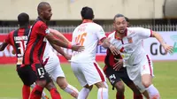 Persipura vs Pusamania Borneo FC di Stadion Mandala, Jayapura, Selasa (2/5/2017). (Bola.com/Dok. Pusamania Borneo FC)