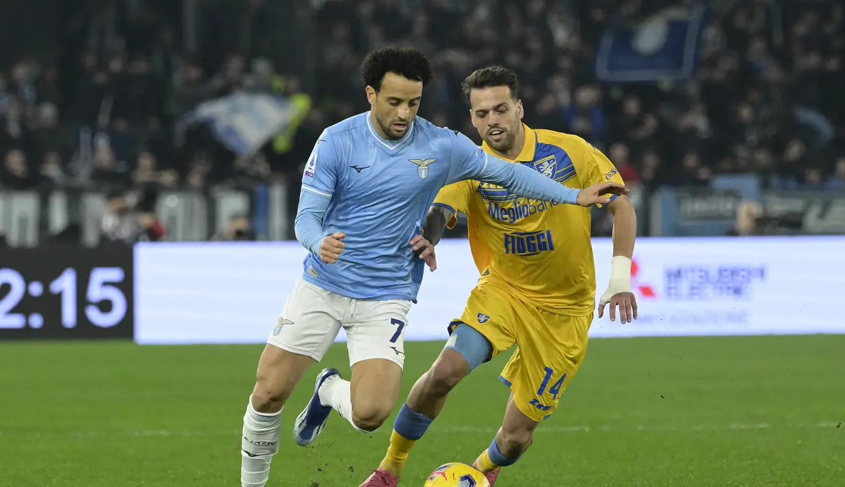 <p>Sementara itu, Frosinone menduduk urutan ke-14 klasemen Liga Italia dengan torehan 19 angka dari 18 laga. (Fabrizio Corradetti/LaPresse via AP)</p>