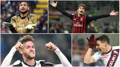 Berikut ini Andrea Belotti dan lima wonderkid masa depan Italia. (EPA)