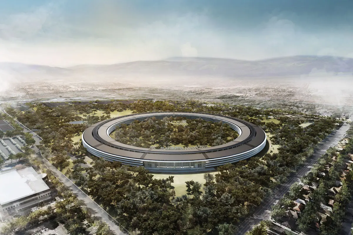 Megahnya Kantor Pusat Apple yang Mirip UFO Raksasa