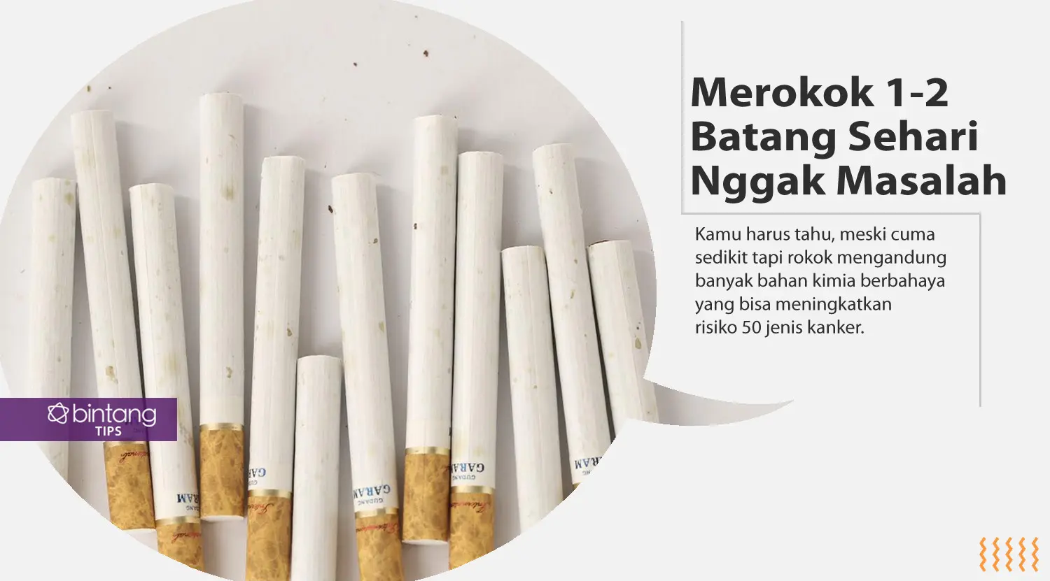 Mitos tentang rokok yang nggak boleh kamu percaya. (Foto: Daniel Kampua, Digital Imaging: Nurman Abdul Hakim/Bintang.com)