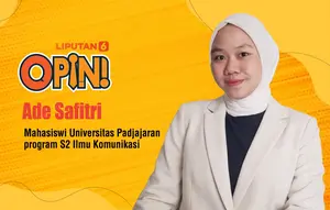 Ade Safitri, Mahasiswi Universitas Padjajaran program S2 Ilmu Komunikasi