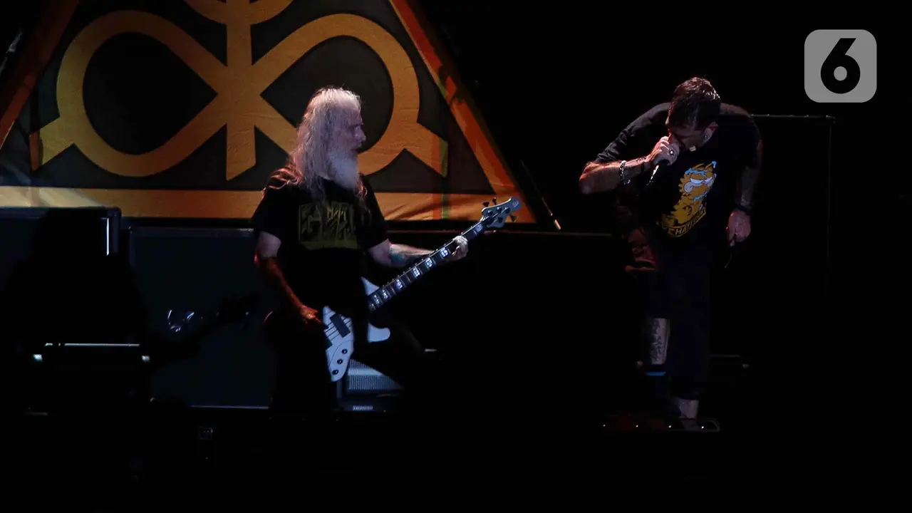 Aksi Lamb of God Gemuruhkan Hari Kedua Hammersonic Festival 2024