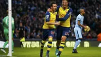 Babak 1: Cazorla Bawa Arsenal Hajar City di Etihad