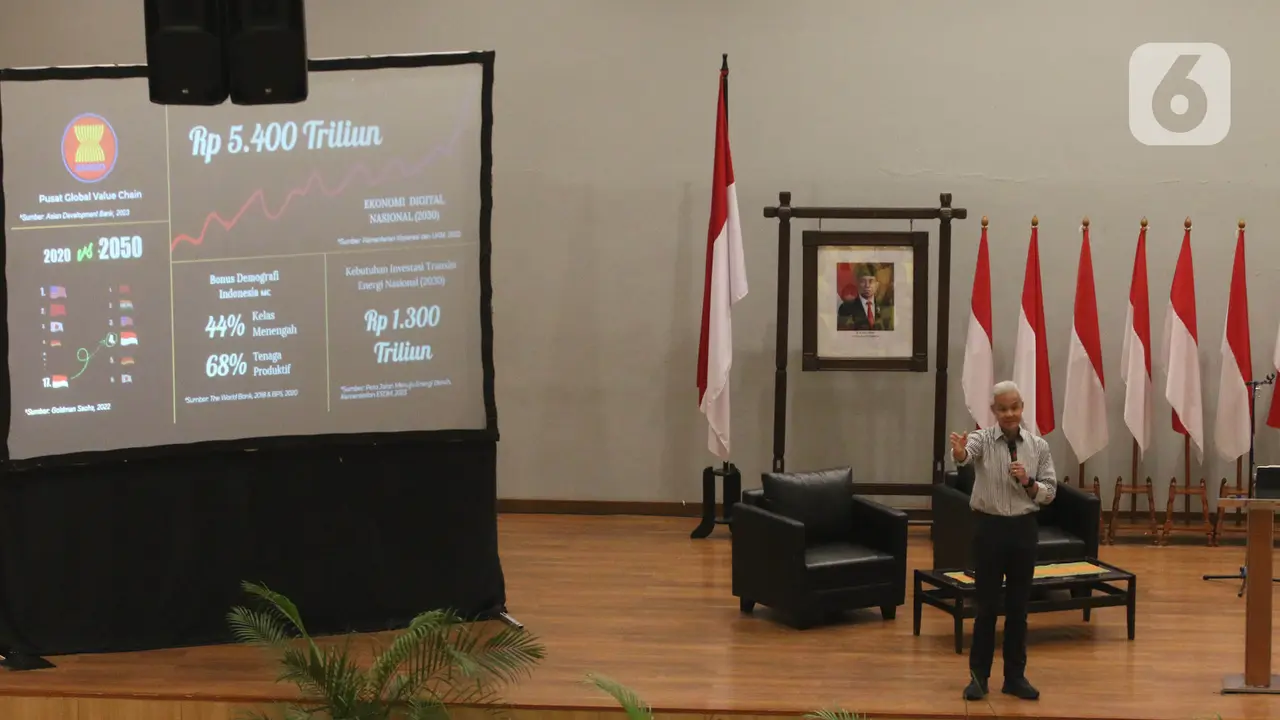 Ganjar Pranowo Beri Kuliah Kebangsaan