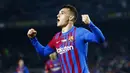 Gelontoran gol kemenangan Barcelona disumbangkan oleh Ferran Jutgla, Pablo Gavi dan Nico Gonzalez. (AP/Joan Monfort)
