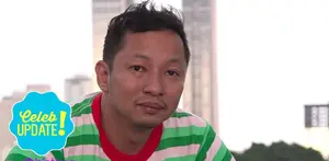 Ringgo Agus Rahman meletakkan kamera di sekitar anaknya, Bjorka Dieter Morscheck.