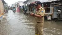 Banjir rob di Penjaringan, Jakarta Utara (Liputan6.com/ Moch Harun Syah)