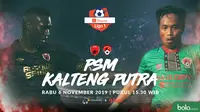 Shopee Liga 1 - PSM Makassar Vs Kalteng Putra - Head to Head Pemain (Bola.com/Adreanus Titus)