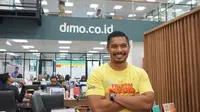 CEO Dimo Pay Indonesia Brata Rafly saat ditemui di kantor  pusat Dimo Pay Jakarta, Selasa (18/4/2017). Liputan6.com/Agustin Setyo Wardani