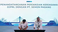 Direktorat Jenderal Pengelolaan Ruang Laut (Ditjen PRL) Kementerian Kelautan dan Perikanan (KKP) berkolaborasi dengan Semen Indonesia Group (SIG) melalui anak usaha PT Semen Padang (dok: Maul)