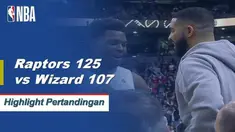 Kawhi Leonard mengumpulkan double-double dengan 27 poin dan 10 rebound ketika Raptors mengalahkan Wizards, 125-107.