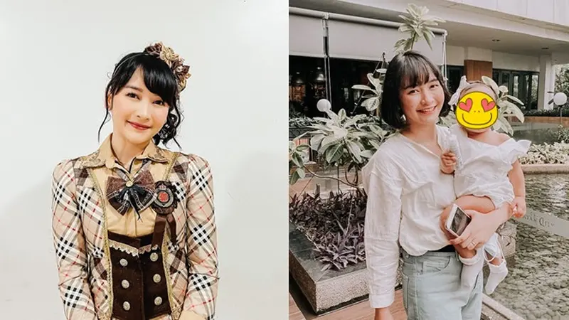 6 Potret Kinal Eks JKT48 Saat Asuh Anak, Ibu yang Sigap